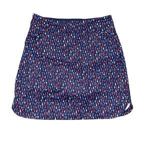 Peter Millar  Alice Petal Hem Putting Club Womens 19" Pull On Golf Skort Small